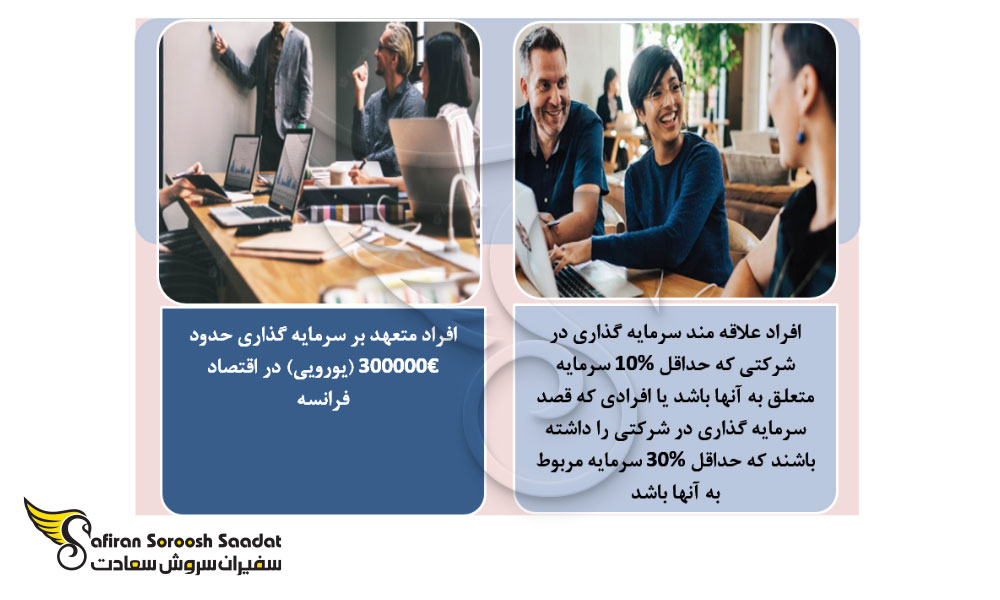 اقامت فرانسه از طریق ثبت شرکت