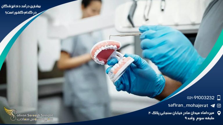 بیشترین درآمد دندانپزشکان در کدام کشور است؟