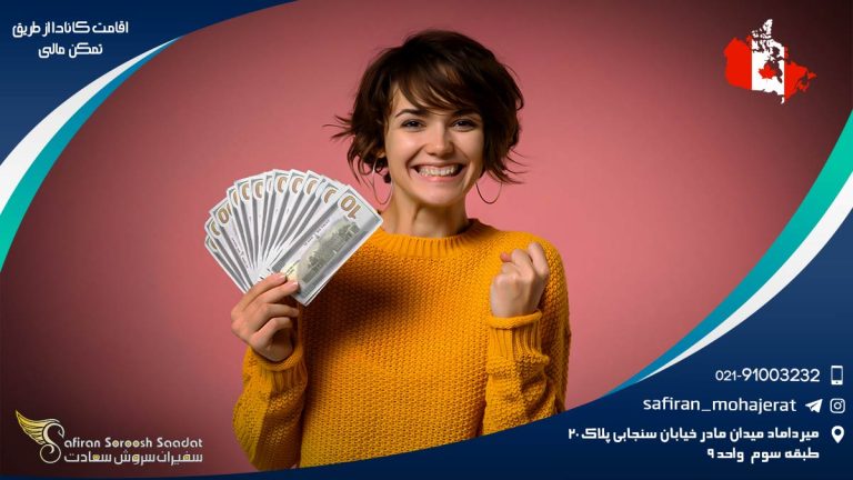 اقامت کانادا از طریق تمکن مالی