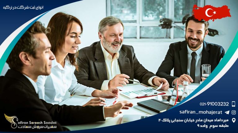 انواع ثبت شرکت در ترکیه