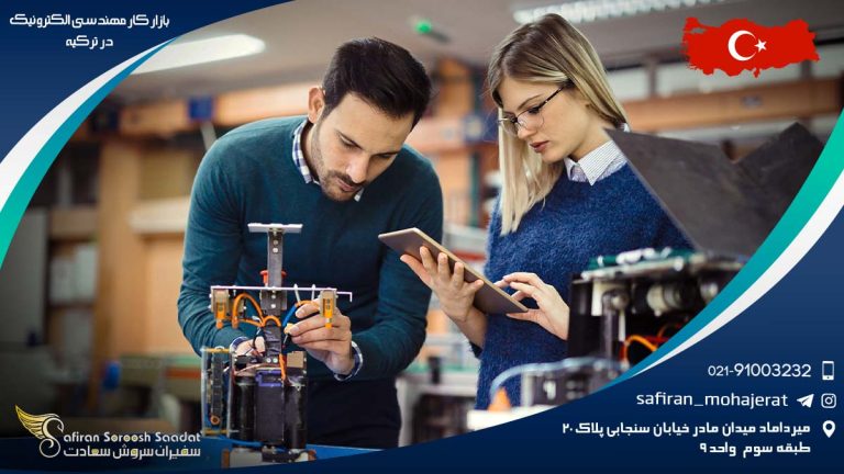 بازار کار مهندسی الکترونیک در ترکیه