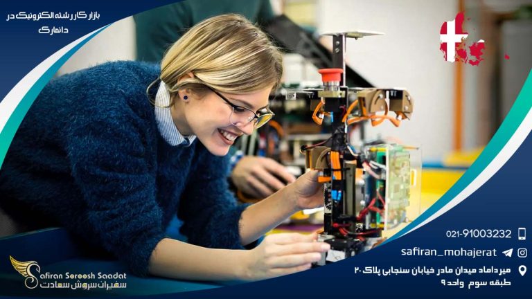 بازار کار رشته الکترونیک در دانمارک