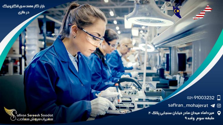 بازار کار مهندسی الکترونیک در مالزی