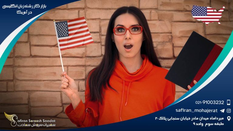 بازار کار رشته زبان انگلیسی در آمریکا