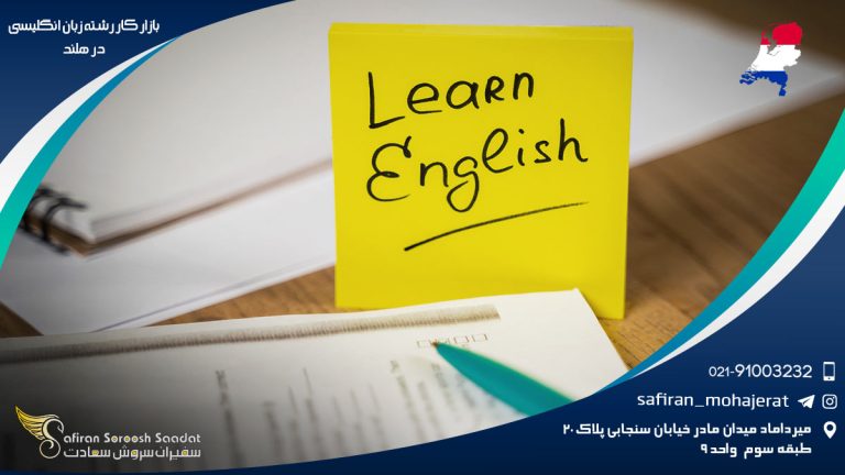 بازار کار رشته زبان انگلیسی در هلند