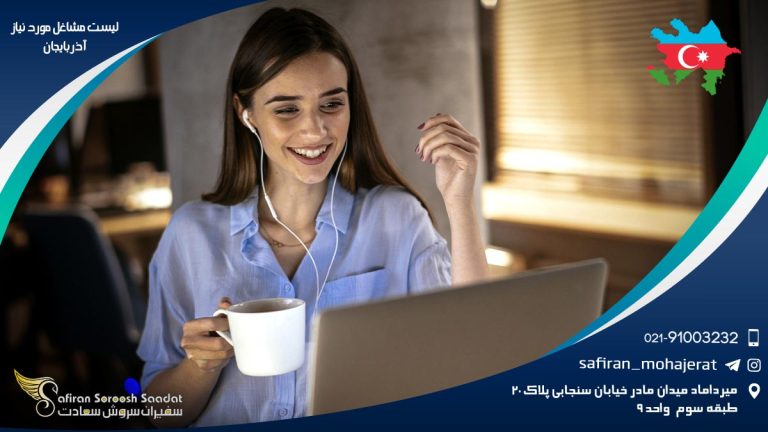 لیست مشاغل مورد نیاز آذربایجان