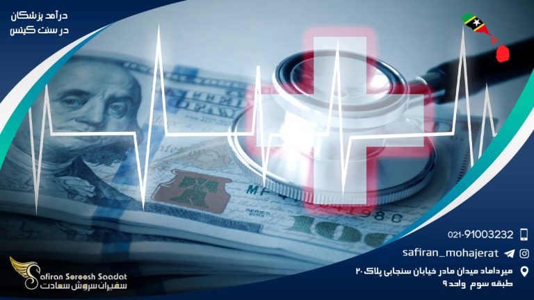 درآمد پزشکان در سنت کیتس