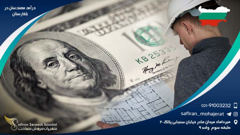 درآمد مهندسان در بلغارستان
