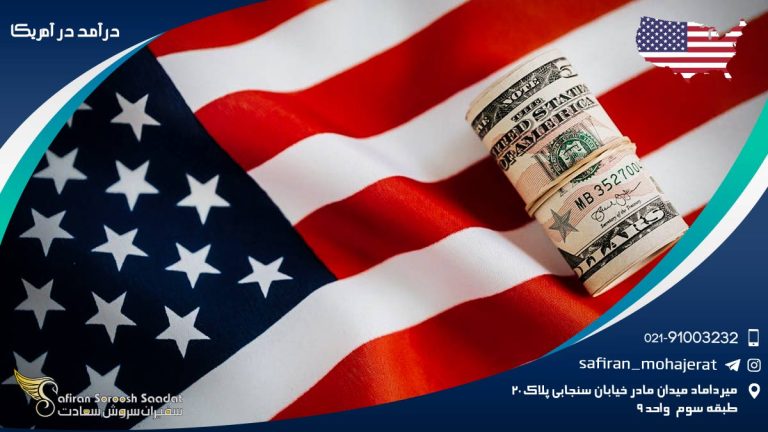 درآمد در آمریکا