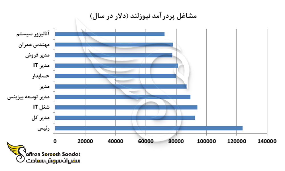 مشاغل پردرآمد نیوزلند
