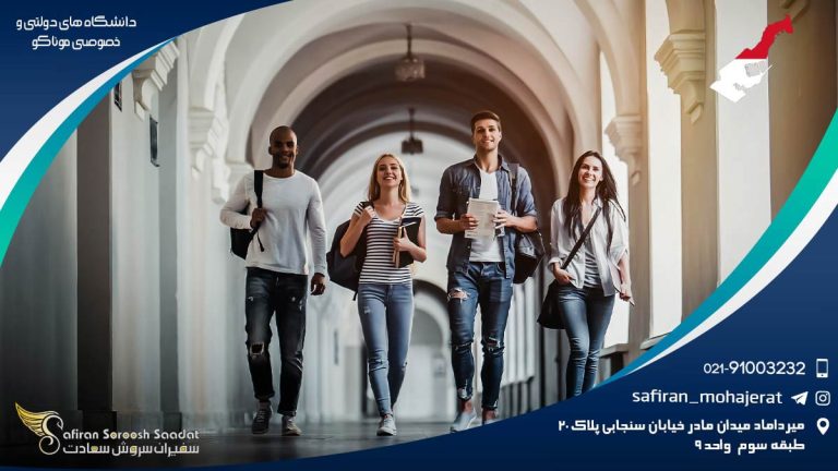 دانشگاه های دولتی و خصوصی موناکو