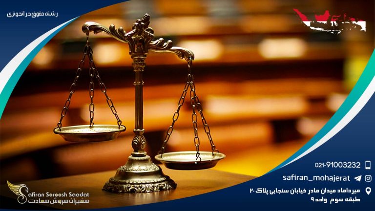 رشته حقوق در اندونزی