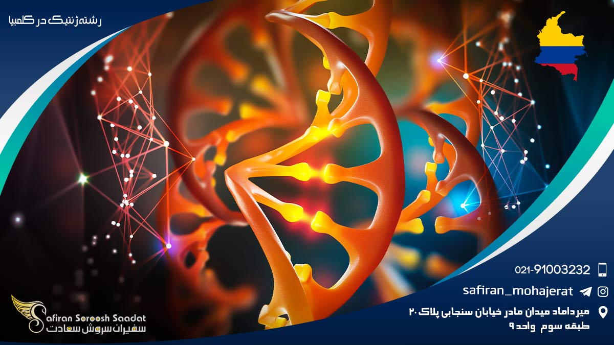 دلایل و مزایای تحصیل رشته ژنتیک در کلمبیا رشته ژنتیک در کلمبیا