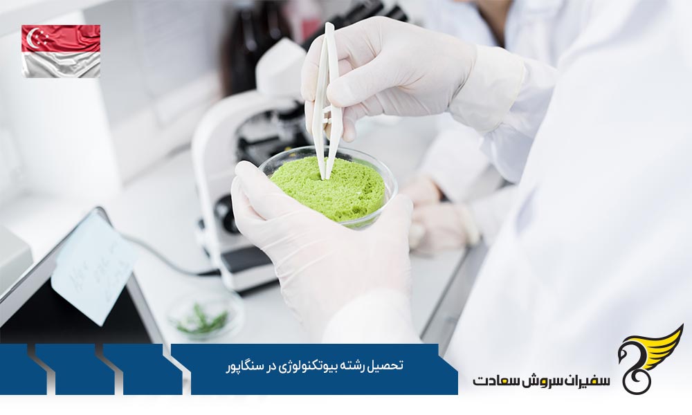 شرایط تحصیل رشته بیوتکنولوژی در سنگاپور