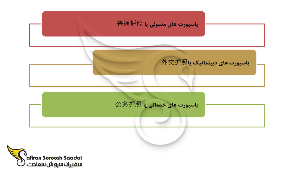 انواع پاسپورت چین