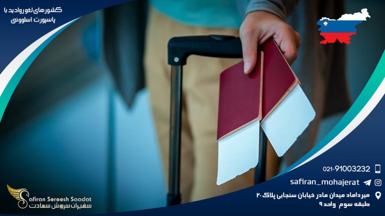 کشورهای لغو روادید با پاسپورت اسلوونی