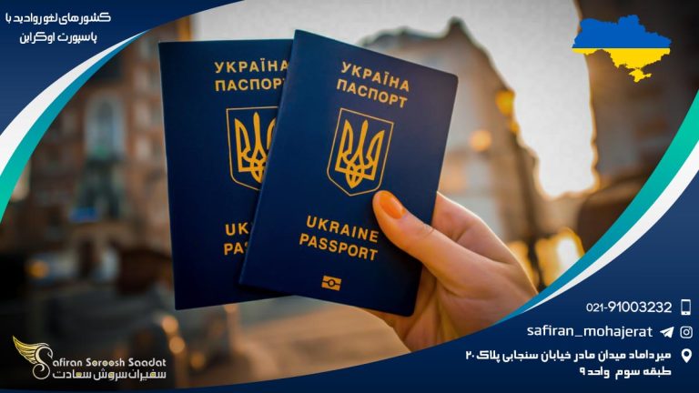 کشورهای لغو روادید با پاسپورت اوکراین