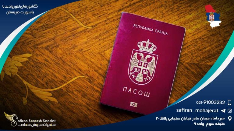 کشورهای لغو روادید با پاسپورت صربستان
