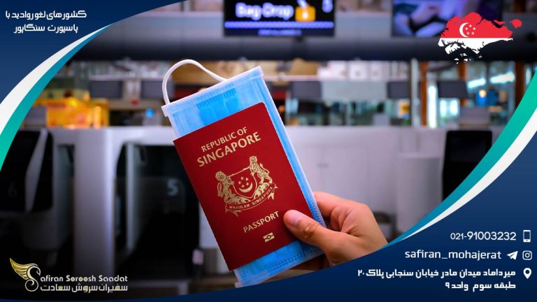کشورهای لغو روادید با پاسپورت سنگاپور