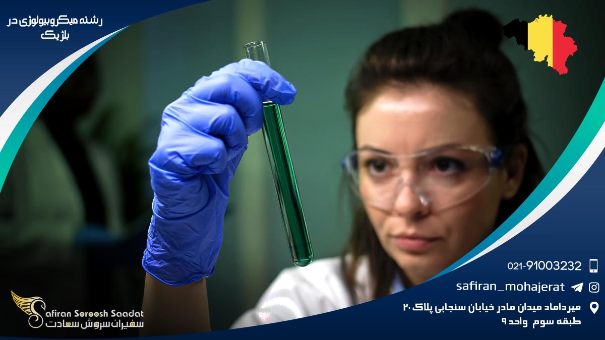 هزینه رشته میکروبیولوژی در بلژیک رشته میکروبیولوژی در بلژیک