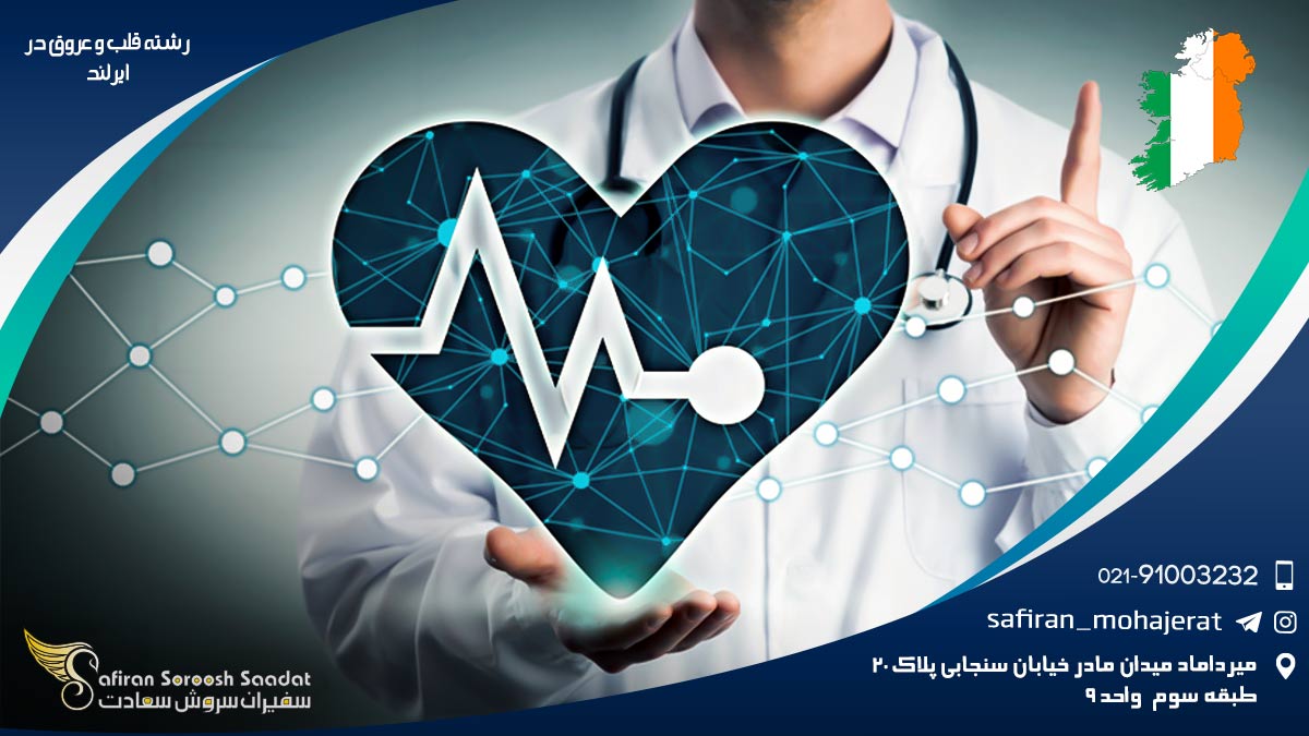 هزینه تحصیل رشته قلب و عروق در ایرلند رشته قلب و عروق در ایرلند
