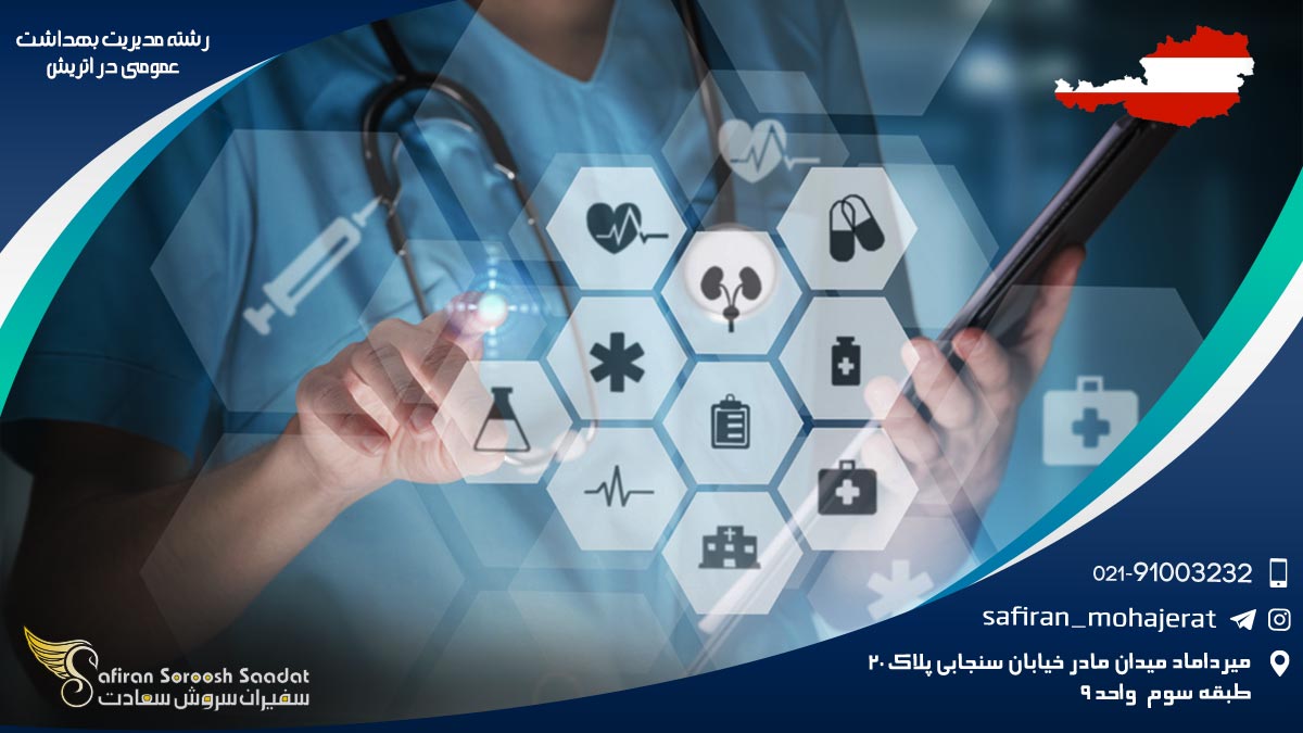 کار رشته مدیریت بهداشت عمومی در اتریش رشته مدیریت بهداشت عمومی در اتریش