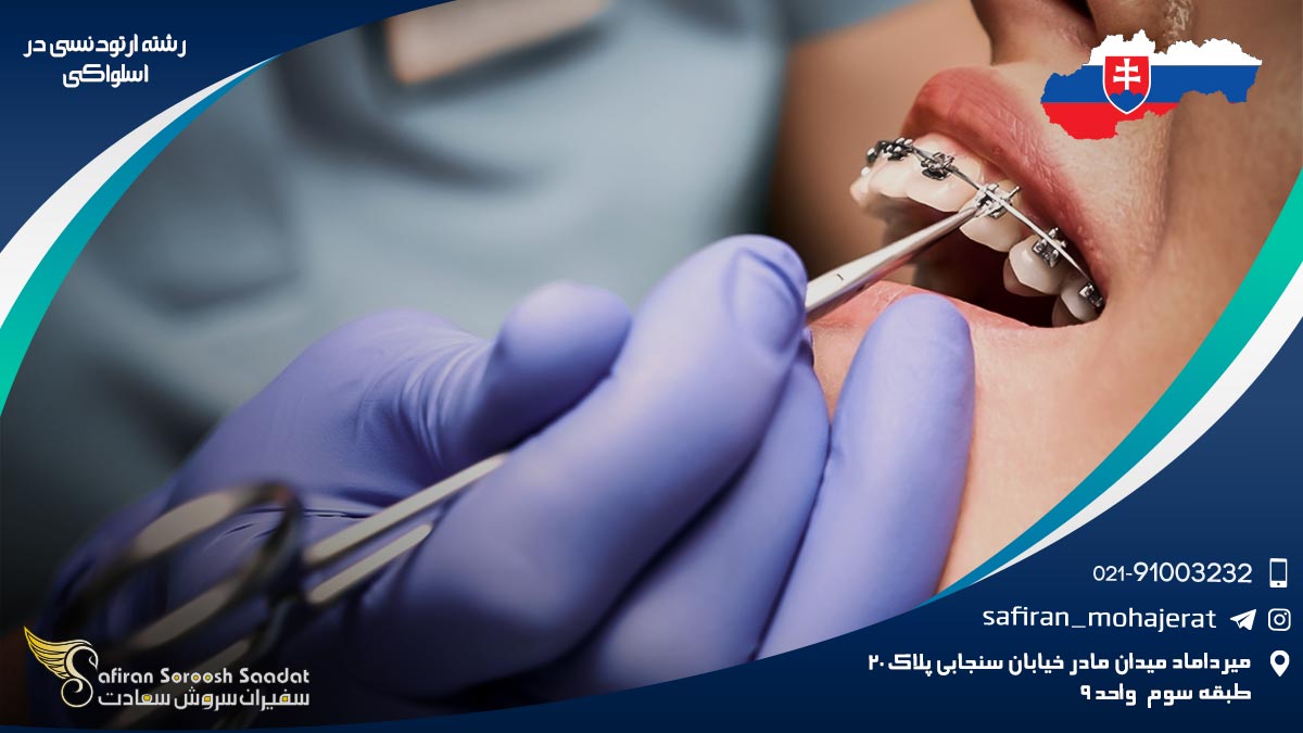 هزینه تحصیل رشته ارتودنسی در اسلواکی رشته ارتودنسی در اسلواکی