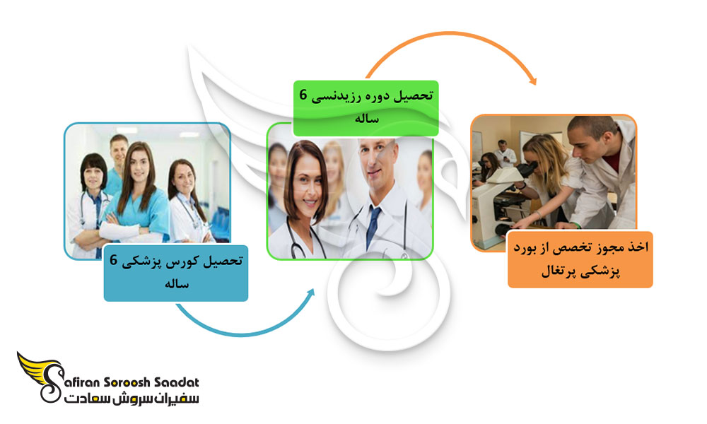 ساختار تحصیل در رشته جراحی پلاستیک در پرتغال