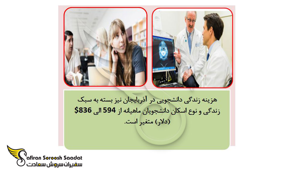 هزینه تحصیل و زندگی رشته پرتودرمانی در آذربایجان