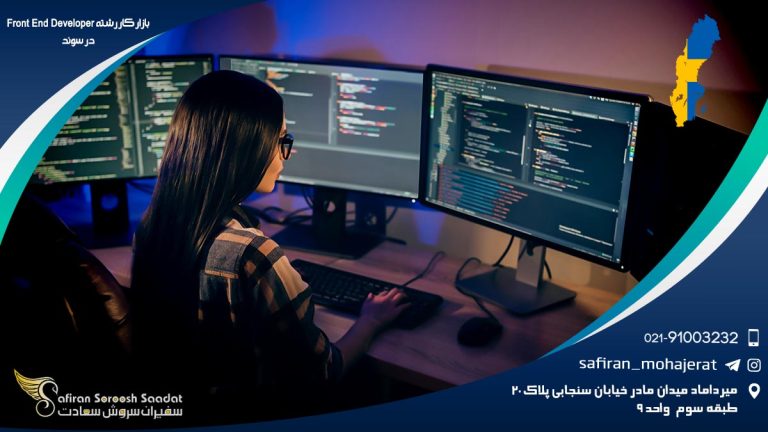 بازار کار رشته Front End Developer در سوئد