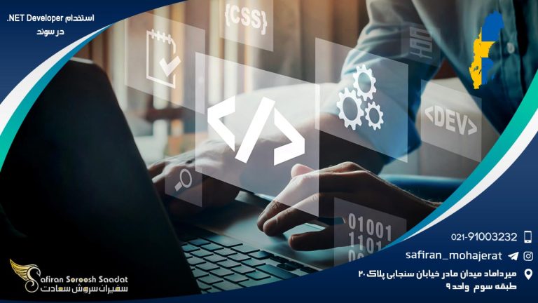 استخدام NET Developer. در سوئد