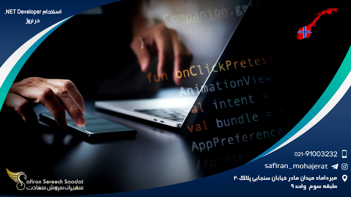 استخدام NET Developer. در نروژ