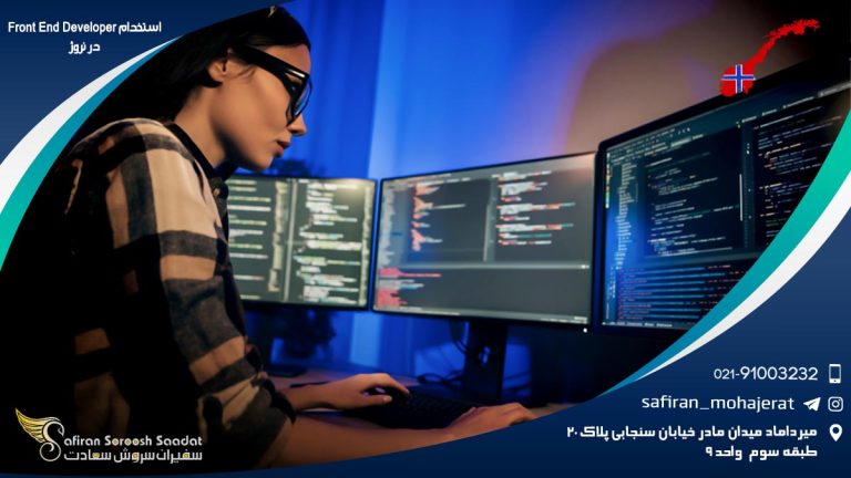 استخدام Front End Developer در نروژ