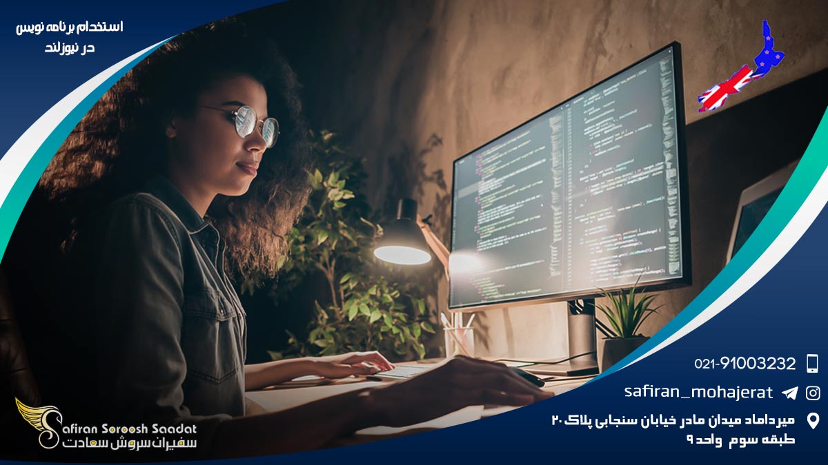 استخدام برنامه نویس در نیوزلند