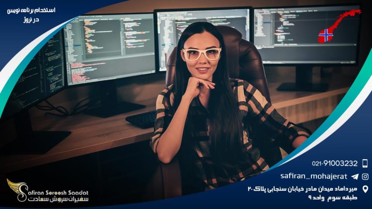 استخدام برنامه نویس در نروژ