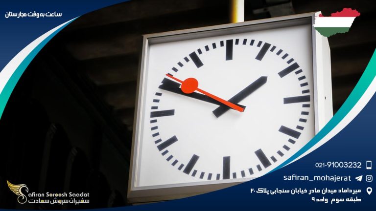 ساعت به وقت مجارستان