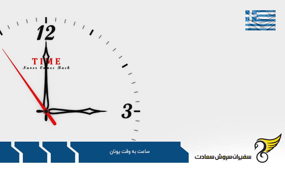 دلایل اهمیت توجه به ساعت به وقت یونان