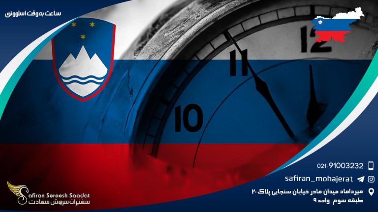 ساعت به وقت اسلوونی