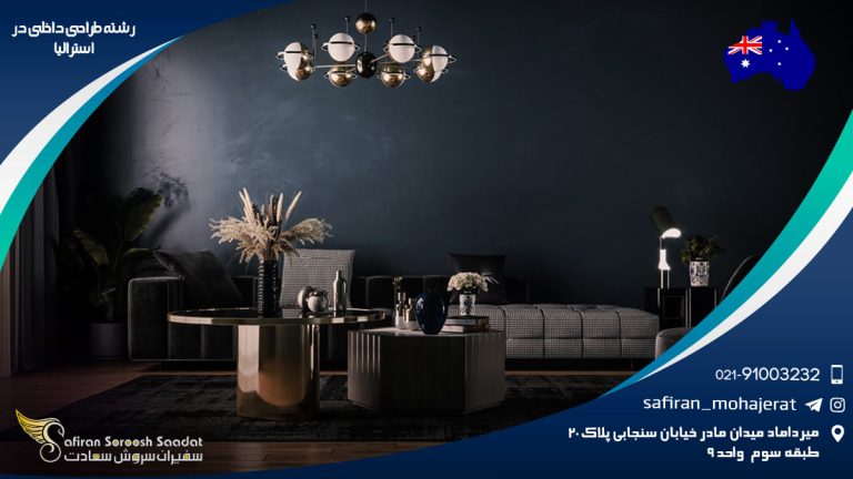 رشته طراحی داخلی در استرالیا