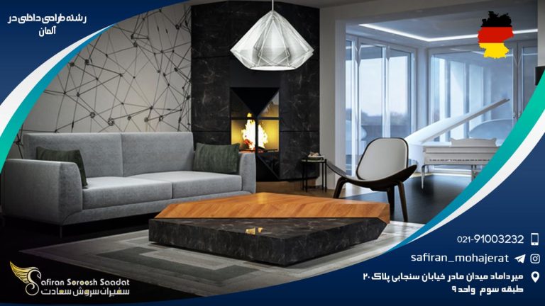 رشته طراحی داخلی در آلمان