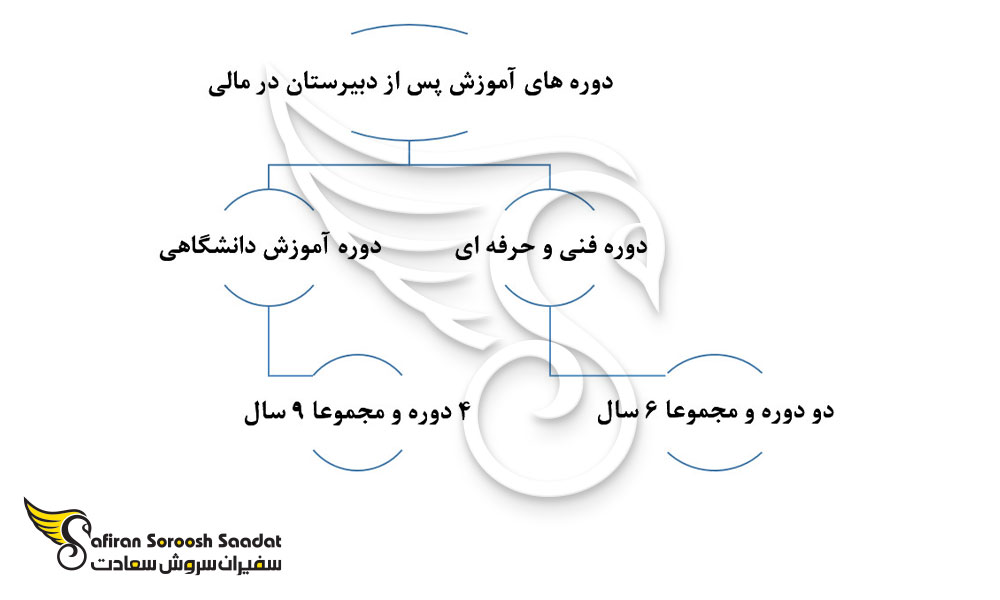 دوره های آموزش پس از دبیرستان در مالی