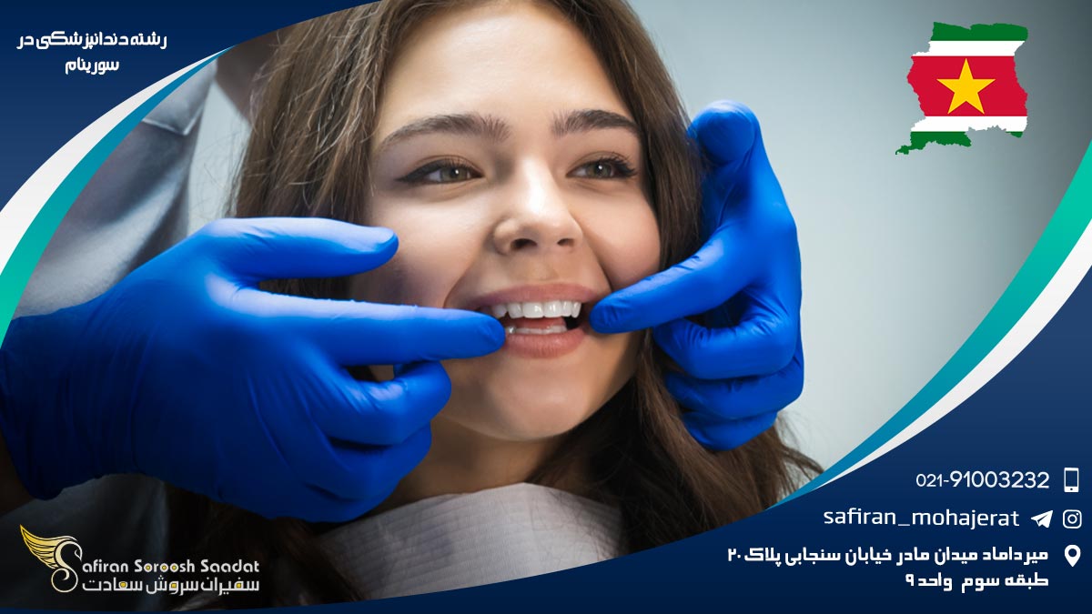 پروسه تبدیل شدن به دندانپزشک در سورینام رشته دندانپزشکی در سورینام