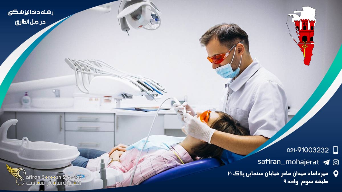 بهترین کشورهای جهان برای دندانپزشک شدن به جای جبل الطارق رشته دندانپزشکی در جبل الطارق