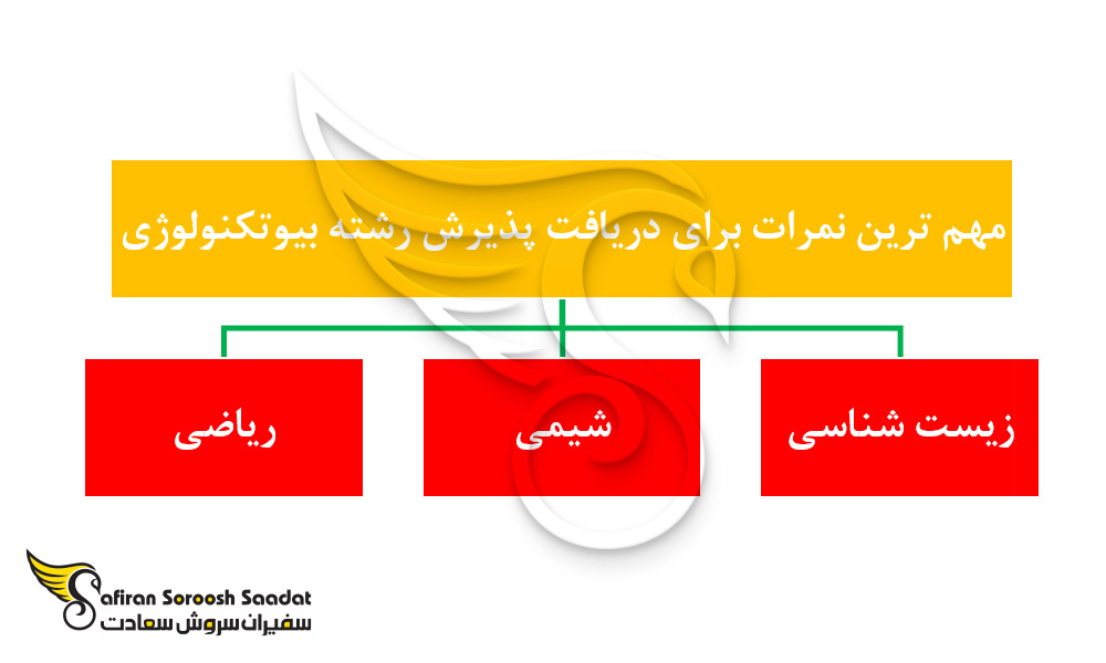 مهم ترین نمرات برای دریافت پذیرش در رشته بیوتکنولوژی