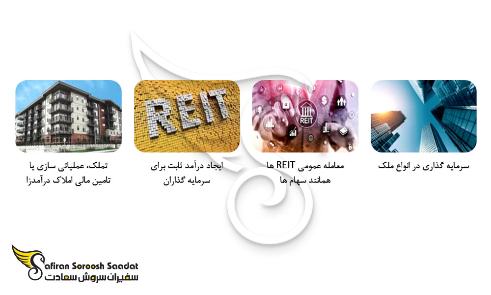 وظایف شرکت های سرمایه گذاری املاک (REITs) در کانادا