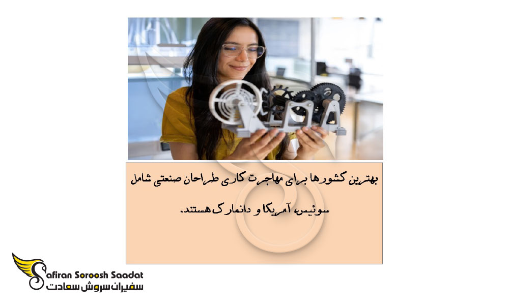 بهترین کشورها برای کار طراحان صنعتی در خارج