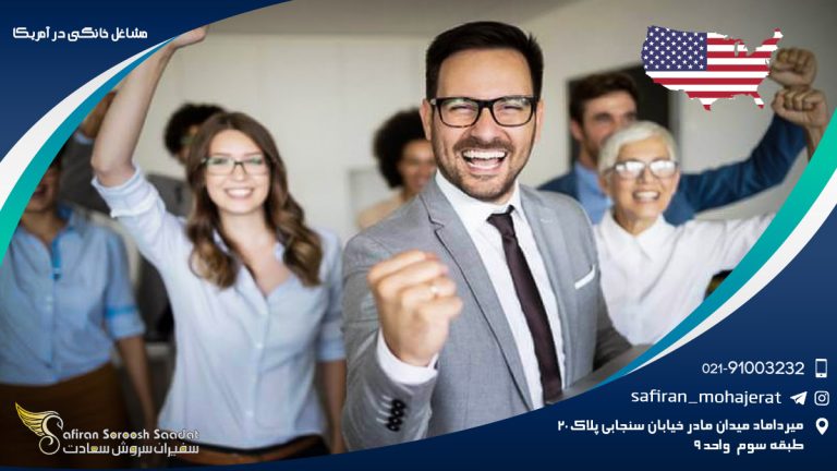 مشاغل خانگی در آمریکا