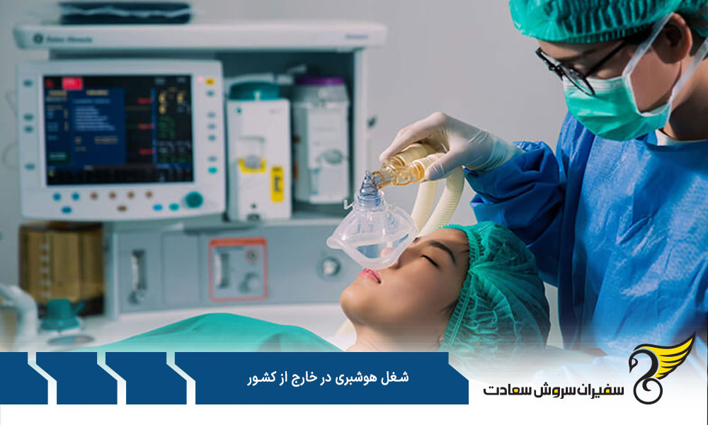 درآمد شغل هوشبری در خارج از کشور
