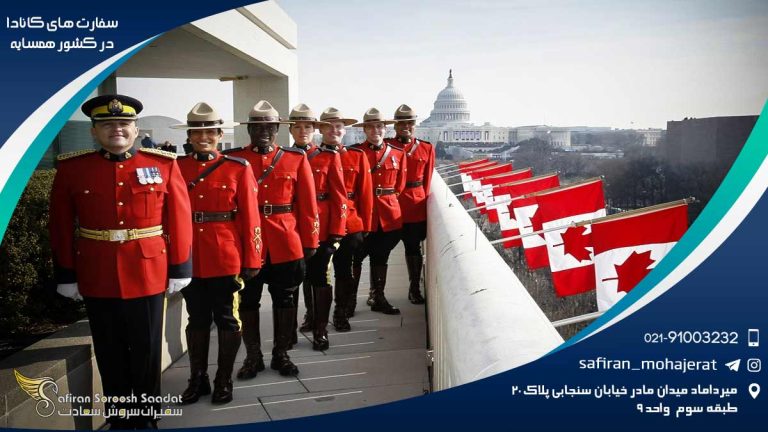 سفارت های کانادا در کشور همسایه