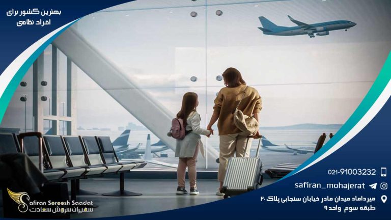 بهترین کشور برای افراد نظامی